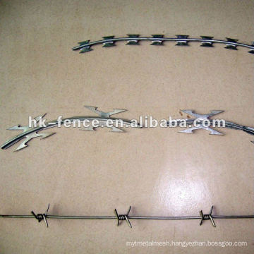 BTO-22 Hot Dipped Galvanized Razor Barbed Wire Factory